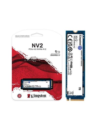 Kingston NV2 1TB M.2 2280 NVMe Internal SSD | PCIe 4.0 Gen 4x4 | Up to 3500  MB/s | SNV2S/1000G