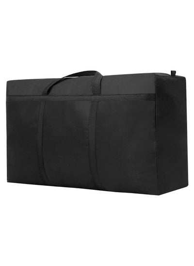 Buy 180L Extra Large Moving Bags with Strong Zippers & Carrying Handles, Storage Bags Storage Totes for Clothes, Moving Supplies, Space Saving, Oversized Storage Bag Organizer for Moving, Traveling in UAE