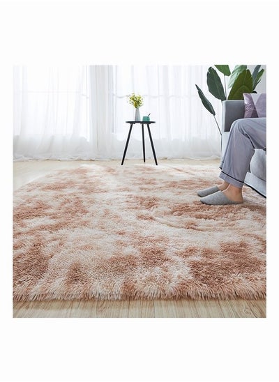 اشتري Modern Shaggy Rugs Fluffy Soft Touch Dazzle Sparkle Area Rug Carpet Large for Living Room Bedroom Floor Mat في السعودية