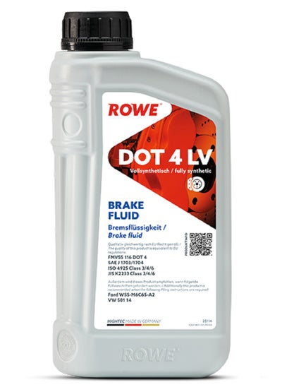 Buy HIGHTEC BRAKE FLUID DOT 4 LV -1 Ltr. in UAE