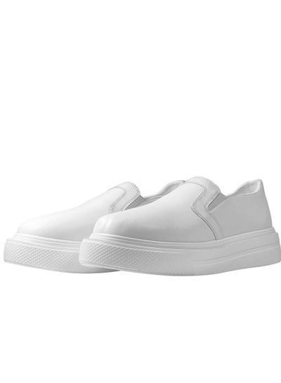 Buy Men Comfort Formal Shoes - White PU-Sole in Egypt