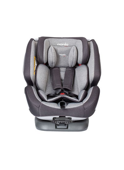 Buy One360° Isofix Grey Melange Baby Car Seat, Group 0+,1,2,3 (0-36Kg), Suitable From Birth in UAE