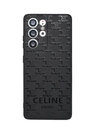Buy Samsung Galaxy S21 Ultra Case Soft Silicone Camera Protective Cover with inside Microfiber Lining in UAE