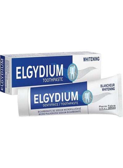 اشتري Elgydium Toothpaste Whitening 75 ml في الامارات