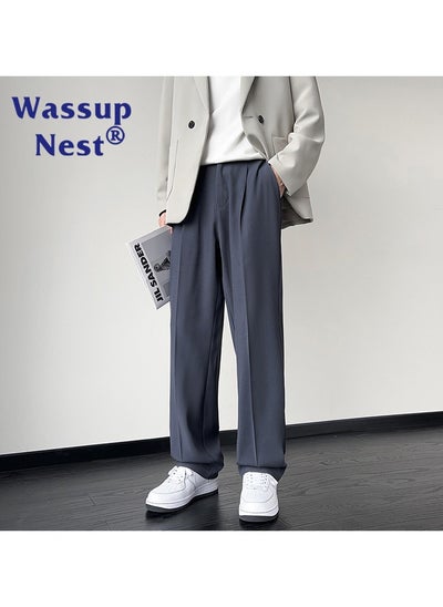 اشتري New WASSUP NEST Fashion Straight Casual Pants في السعودية