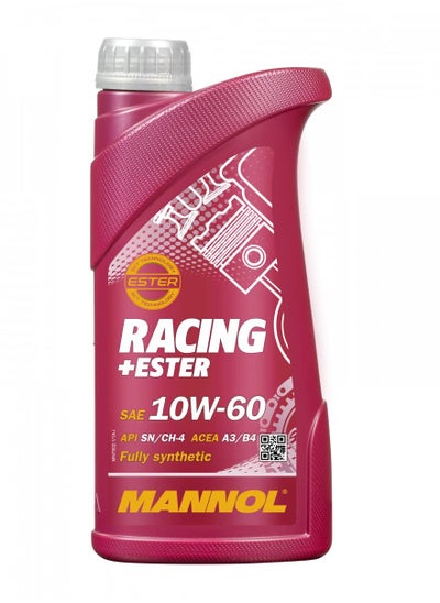 Buy Mannol Germany Bi-Synthetic Engine Oil With Esters 7902 Racing Ester 10W-60 1 Litre in UAE