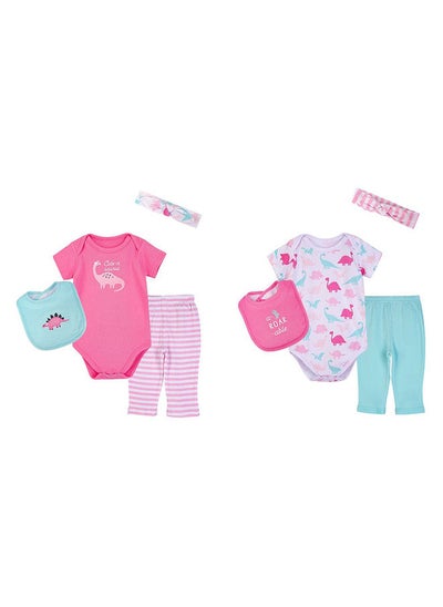 اشتري Clothing Gift Set 8 Piece Girl Dino في الامارات