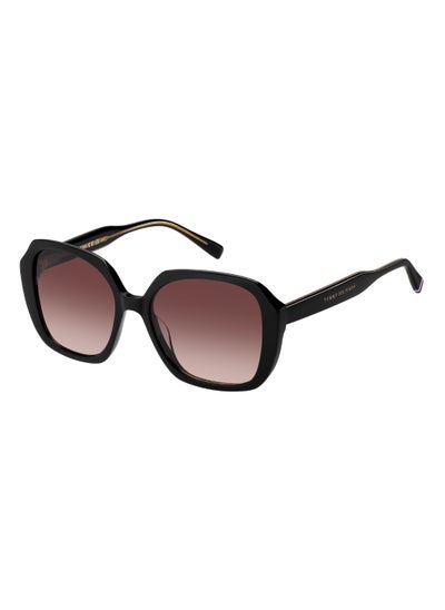 Buy Women's UV Protection Square Shape Acetate Sunglasses TH 2105/S BROWN 50 - Lens Size: 50.4 Mm - Black in Saudi Arabia