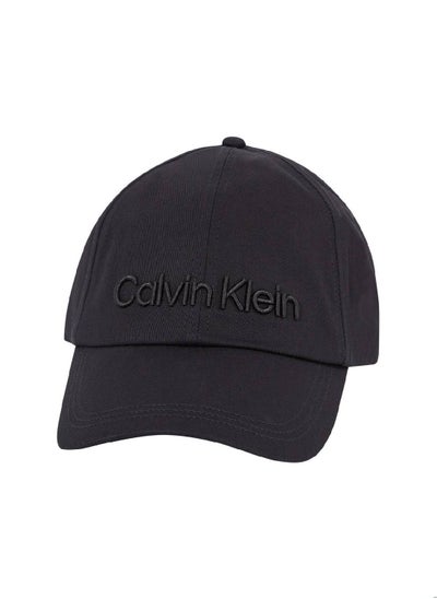 Buy Men's Twill Cap - Cotton, Black in UAE