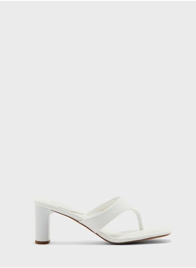 اشتري Toe Thong Low Heeled Mule في الامارات