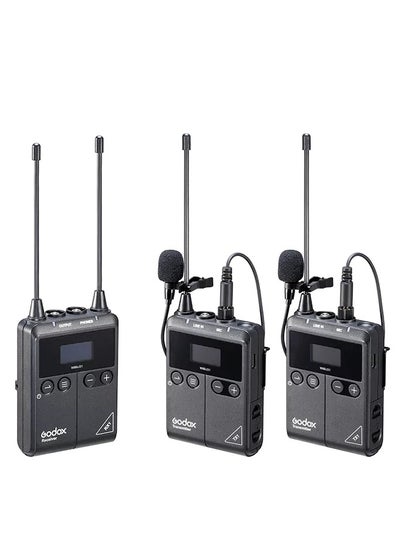 Buy Godox WMicS1 Kit 2 Wireless Lavalier Microphone System in Egypt