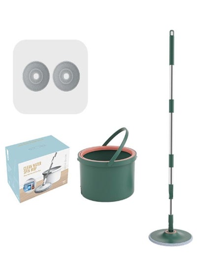 Buy 360 Degree Hand Pressure Mop With Round Bucket in UAE