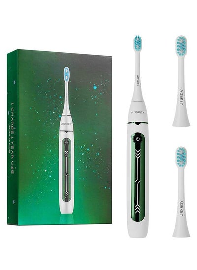 Buy X20 Sonic Electric Toothbrush with 3 Working Modes and 1 Additional Head, 1 Year Use with 1 Charge (6 Months Warranty) in UAE