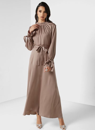 Buy A-Line Belted Dress in Saudi Arabia