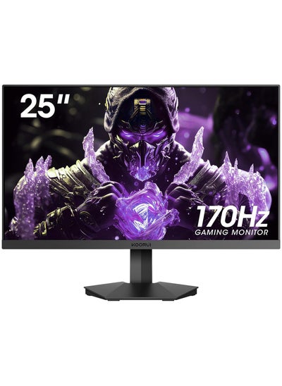 Buy 24.5 Inch FHD Gaming Monitor, Computer Monitors Full HD (1920 x 1080), VA, 1ms, FreeSync & G-Sync Compatible, 2X HDMI(144Hz) & DisplayPort(170Hz), sRGB 99%, VESA, Tilt Adjustable, Eye Care 25E3A in UAE