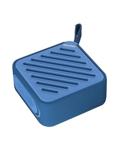 Buy HainoTeko Germany S28 Wireless Bluetooth portable mini Speaker Blue in UAE