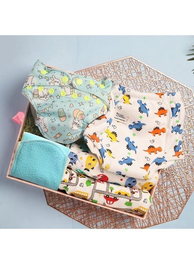 اشتري Gift Combo Pack Of 1 Freesize Uno And 3 Padded Underwear ; 1 Year Old Baby Gift ; Birthday Gift For 1 Year Baby Girl & Boy; Pack Of 5 Items في السعودية