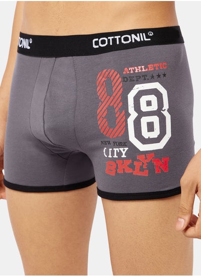 Buy Cottonil Turbo Boxer For Men - Grey in Egypt