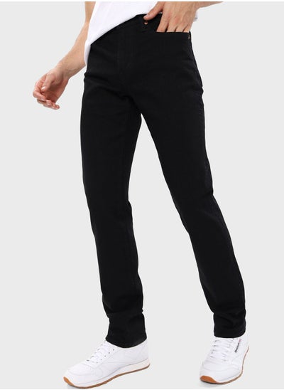 Buy Slim Fit Rinse Wash Jeans in UAE