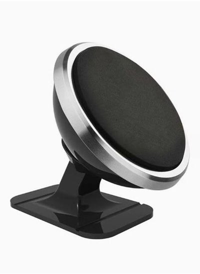 Buy 360 Degree Magnetic Car Dashboard Phone Holder in UAE