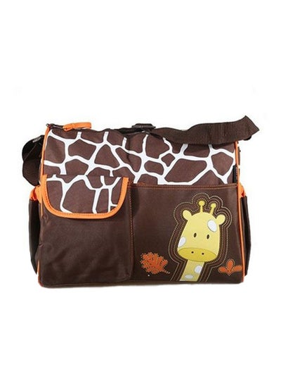 Buy Multi-Functional Printed Diaper Bag in UAE