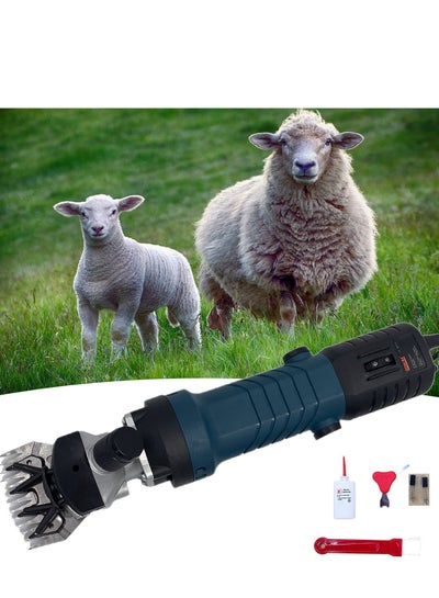 Buy Electric Sheep Shearing Clipper 450W-850W 220V 6 Gears Speed Professional Electric Sheep Clippers For Shaving Fur Wool in Sheep Goats Cattle Other Farm livestock Pet in UAE