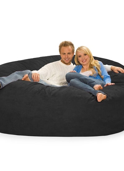 Buy COMFY MOVIE SACK BEAN BAG ULTRA LARGE 135 CM BLACK in UAE