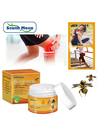 Buy Bee Venom Cream For Joint & Skin Problems - Arthritis Ultra Strength Joint Relief Cream Relieve Joint Muscle Pain, Muscle Pain, Leg Swelling, Body Massage and Care Cream 30g in UAE