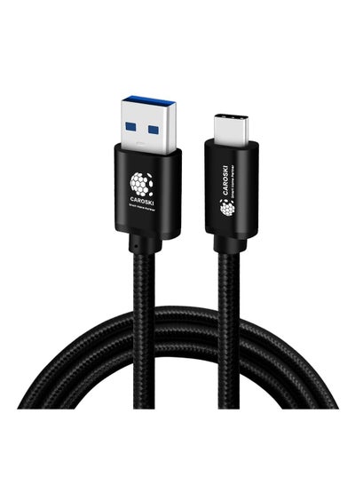 اشتري CAROSKI USB A to USB C 3.0 Cable with 6 months warranty 5Gbps USB C Cable with 1.2M Length Type C Cable Fast Charge Compatible with Galaxy S21 ultra S21+ S20 FE A12 A21s Note 20 Ultra - Huawei في الامارات