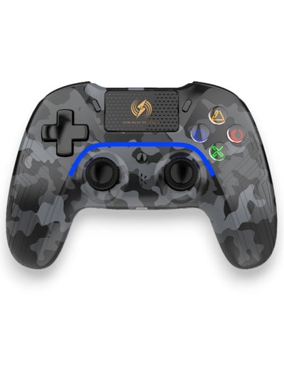 Buy LOG Wireless Controller For PS4, PS3, PC, iOS, Android - Camo Black in Saudi Arabia