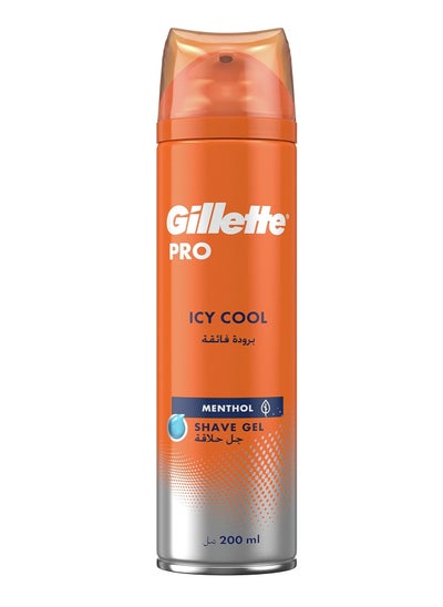 Buy Gillette Ice Cool Shaving Foam 200Ml in Saudi Arabia