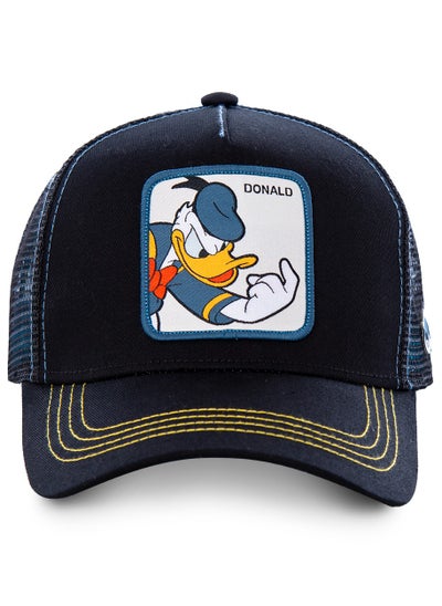 اشتري Disney Donald Duck Unisex Adult Snapback Trucker Cap Black في الامارات