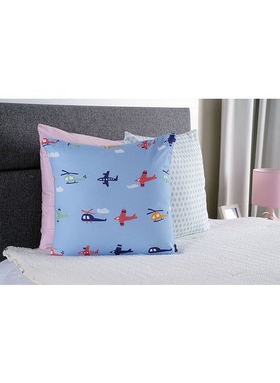 اشتري Aviator Cushion Cover 45x45Cm Blue في الامارات