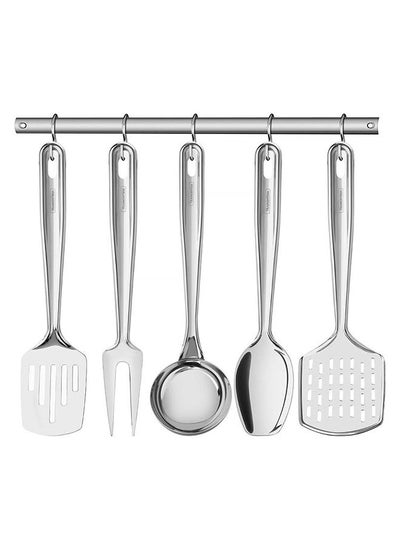 Buy Tramontina Stainless Steel Ladles Set 5 Pieces - Silver in Egypt