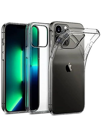 Buy Iphone 13 Pro (6.1 INCH) Transparent And High-quality Case Fully Protection - Transparent in Egypt