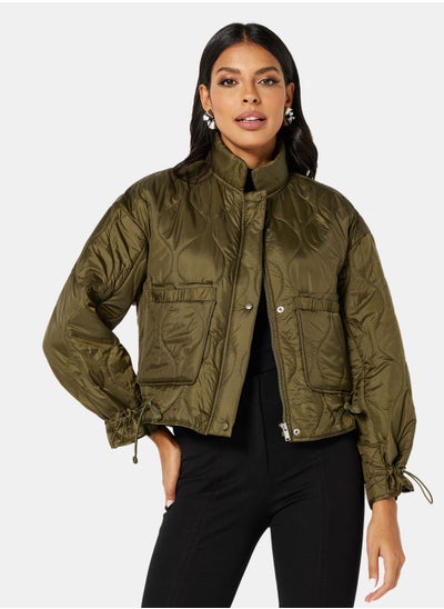 Buy Padded Cropped Jacket in Saudi Arabia