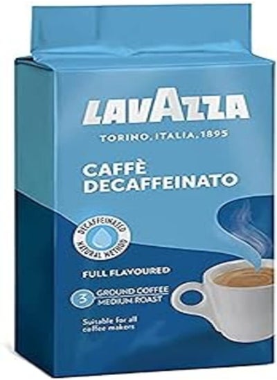 اشتري Lavazza Decaffeinated Medium Roast 250gm في مصر