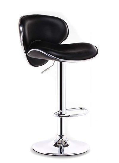 اشتري Fashionable Home Bar Stool Front Desk Chair European Bar Stool Reception High Stool Lift Chair(Color : Black) في الامارات