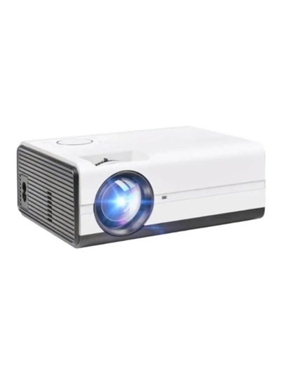 اشتري Portable Projector, Full HD 4K WIFI Home Smart Projector, USB Mini Outdoor Movie Projector, LED Video Smart Home Theater Projectors For Home Office, (1pc, White 6) في الامارات