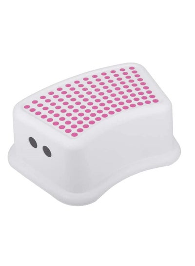 Buy Home Step Stools for Kids - Toddler Step Stool for Bathroom Sink with Anti-Slip Surface & Base - Kids Step Stool for Toddlers Training, Kitchen, Living Room, Bedroom, Toy Room  (Pink) in UAE