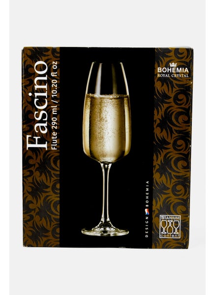 اشتري Fascino Champagne Flute 6 Pcs 290ml, Transparent في الامارات