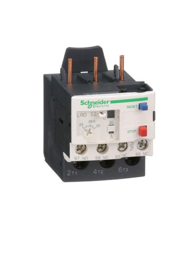 اشتري Schneider Electric Thermal Overload Relay - 1NO/1NC, 23, 32 A F. L. C, 32 A Contact Rating, 600 V, 3P – LRD32 في الامارات