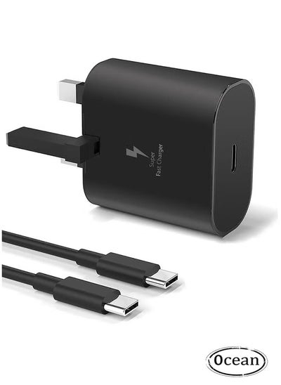 Buy 45W USB C Samsung Fast Charger Type C Android Phone Charger with Super Fast Charging 1M USB-C Cable Cord for Samsung Galaxy S23 Ultra/S23/S23+/S22/S22 Ultra/S22+/Note 10/20/S20/S21, Galaxy Tab S7/S8 in Saudi Arabia