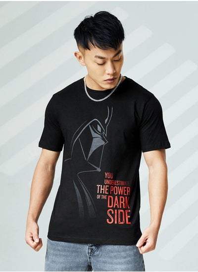 Buy The Souled Store Men Official Star Wars Printed T-Shirt in UAE