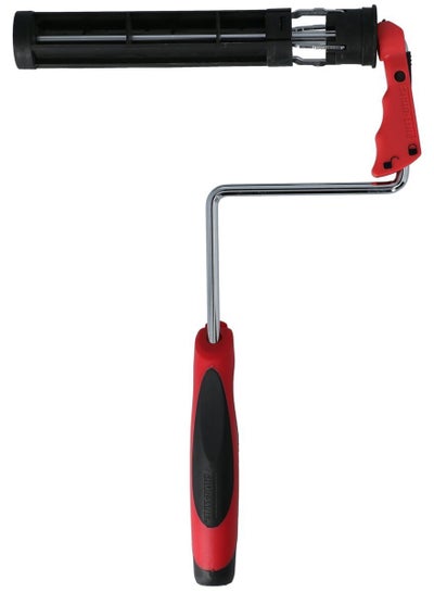Buy Easy Release Paint Roller Frame Red and Black 9inch in Saudi Arabia