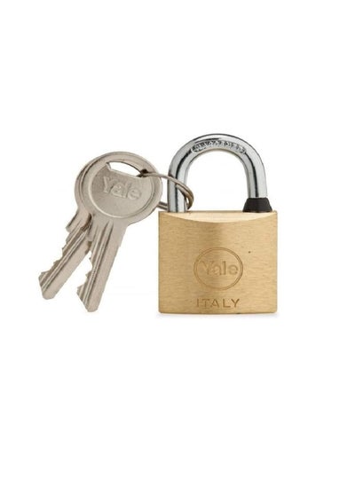 Buy Yale 15-0110-4022-00-0201 110 Series Brass Padlock, 40Mm in UAE