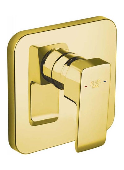 Buy Prime Concealed Single Lever Bath And Shower Mixer Trim Set Gold RAK-14179 in Egypt