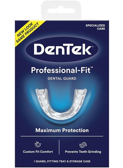 Buy DenTek Professional-Fit Dental Guard for Nighttime Teeth Grinding, 1 Count in Saudi Arabia