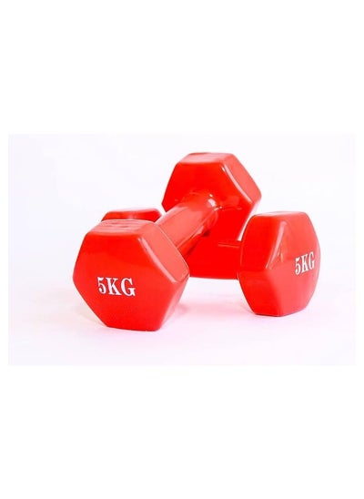 اشتري Vinyl Dumbbells 5 kg في مصر