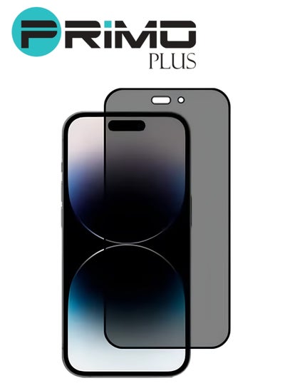 Buy Privacy Matte Tempered Glass Compatible with iPhone 14 PLUS Anti-Glare Anti-Spy Screen Protector for iPhone 14 PLUS Full Coverage Anti-Peeping black in Saudi Arabia